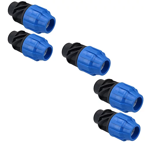 25mm X 1/2" MDPE Female Adapter Compression Coupling Fitting Water Pipe 5PK 3 25mm X 1/2" MDPE Female Adapter Compression Coupling Fitting Water Pipe 5PK