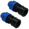 25mm X 1" MDPE Female Adapter Compression Coupling Fitting Water Pipe 2pk
