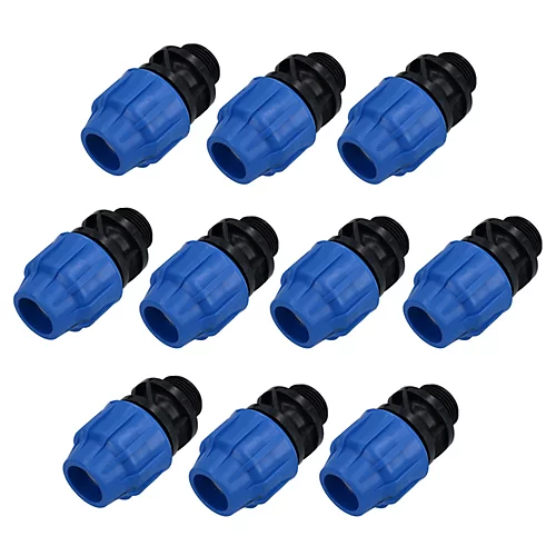 25mm X 1in MDPE Male Adapter Compression Coupling Fitting Water Pipe 10pk 3 25mm X 1in MDPE Male Adapter Compression Coupling Fitting Water Pipe 10pk