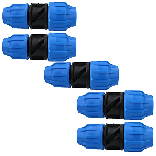 25mm X 20mm MDPE Reducing Coupler Pipe Union Cold Water System Fitting 5PK 3 25mm X 20mm MDPE Reducing Coupler Pipe Union Cold Water System Fitting 5PK