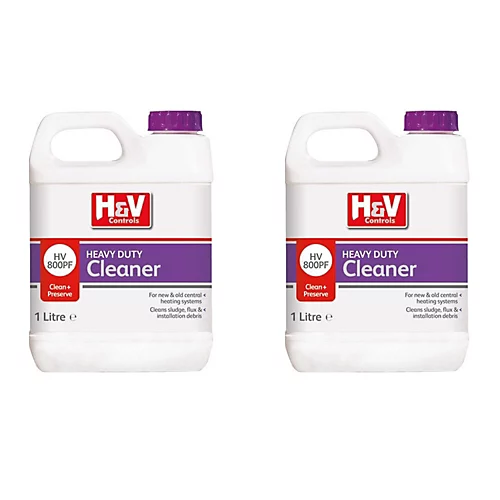 2x Calmag H&V Controls HV800 Heavy Duty Central Heating System Cleaner 1 Litre 3 2x Calmag H&V Controls HV800 Heavy Duty Central Heating System Cleaner 1 Litre