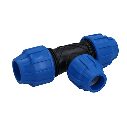 32 X 32 X 32mm MDPE Tee T-Piece Water Pipe Fitting Coupling Connector 2pk 4 32 X 32 X 32mm MDPE Tee T-Piece Water Pipe Fitting Coupling Connector 2pk - Image 2
