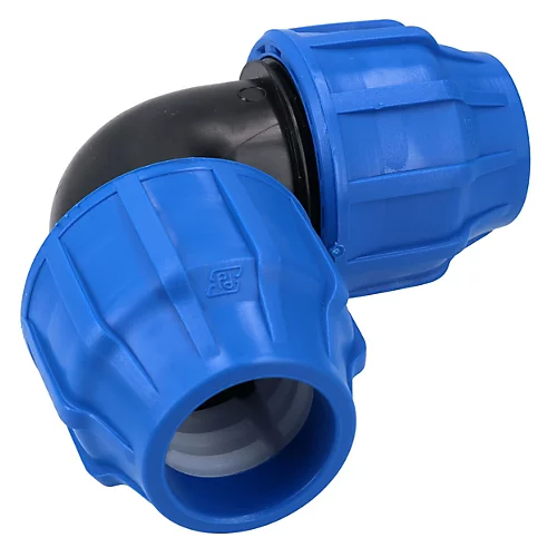 32 X 32mm MDPE Elbow 90 Degree Compression Coupling Fitting Connector 5PK 6 32 X 32mm MDPE Elbow 90 Degree Compression Coupling Fitting Connector 5PK - Image 4