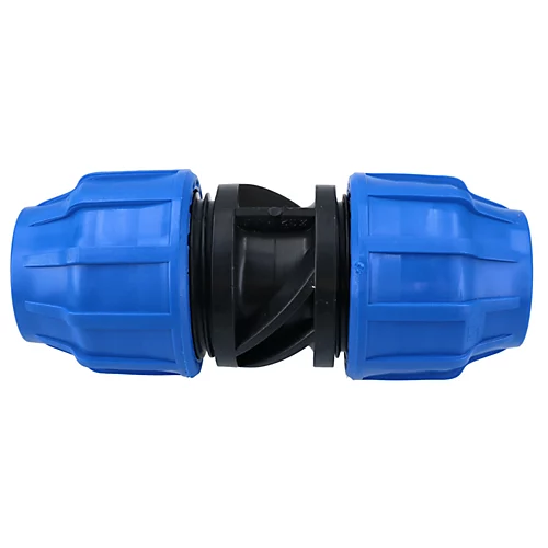 32 X 32mm MDPE Straight Pipe Compression Fitting Coupling Connector 2PK 4 32 X 32mm MDPE Straight Pipe Compression Fitting Coupling Connector 2PK - Image 2