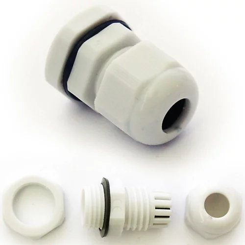 5x M50 32 38mm Grey Cable Gland IP68 Waterproof Compression Connector Lock Nut 3 5x M50 32 38mm Grey Cable Gland IP68 Waterproof Compression Connector Lock Nut