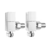 Angled Chrome Radiator Valves (Square) -Klim Heating Shop angled chrome radiator valves square 5060996130063 01c MP