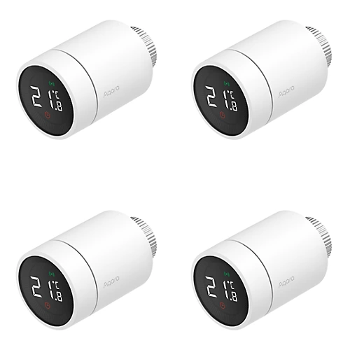 Aqara Smart Home Radiator Thermostat E1 Quad Pack 3 Aqara Smart Home Radiator Thermostat E1 Quad Pack