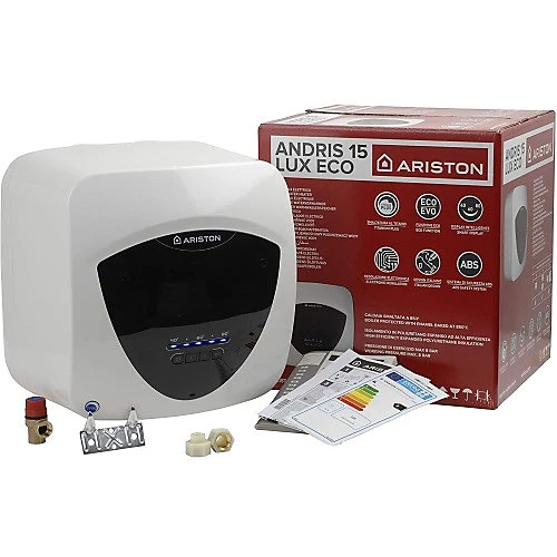 Ariston Andris Lux ECO EU 15 Litre 2.5 KW Undersink Water Heater 3100722 4 Ariston Andris Lux ECO EU 15 Litre 2.5 KW Undersink Water Heater 3100722 - Image 2