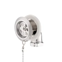 Arroll Chrome-plated Stopper Bath Waste & Overflow (Dia)70mm - (Dia)70mm