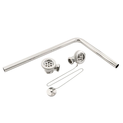 Arroll Chrome-plated Stopper Bath Waste & Overflow (Dia)70mm - (Dia)70mm 6 Arroll Chrome-plated Stopper Bath Waste & Overflow (Dia)70mm - (Dia)70mm - Image 4