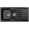 Astracast Sierra 1.5 Bowl Reversible Black Kitchen Sink With Basket Waste Kit 1 Astracast Sierra 1.5 Bowl Reversible Black Kitchen Sink With Basket Waste Kit -Klim Heating Shop astracast sierra 1 5 bowl reversible black kitchen sink with basket waste kit5016182915907 01c MP