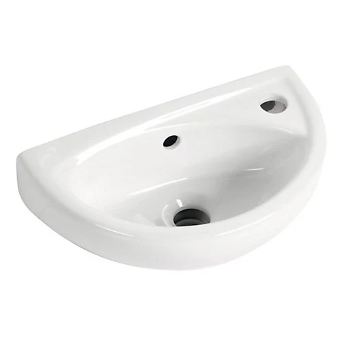 Black Basin Sink Waste Plug Full Cover Unslotted Click Clack Pop Up Push Button 4 Black Basin Sink Waste Plug Full Cover Unslotted Click Clack Pop Up Push Button - Image 2