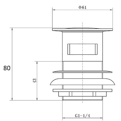 Chrome Bottle Trap Bathroom Basin Sink Pipe Adjustable Height + Pop Up Waste 5 Chrome Bottle Trap Bathroom Basin Sink Pipe Adjustable Height + Pop Up Waste - Image 3