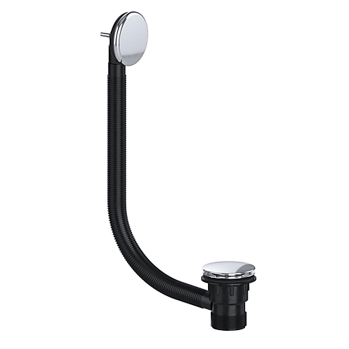 Chrome Cominbation Clicker Bath Waste Click Clack Pop Up Plug Solid Brass 3 Chrome Cominbation Clicker Bath Waste Click Clack Pop Up Plug Solid Brass