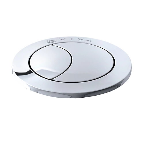 Chrome Universal Adjustable Dual Flush Push Button For Concealed Cisterns 5 Chrome Universal Adjustable Dual Flush Push Button For Concealed Cisterns - Image 3