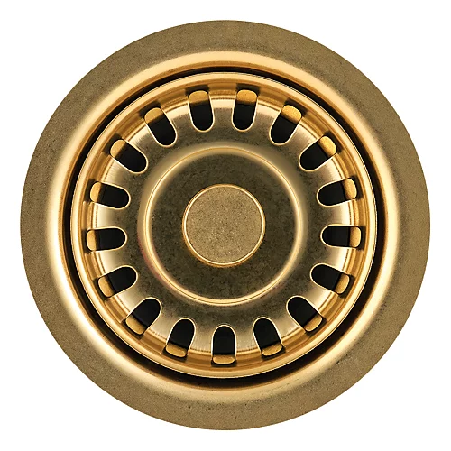 Clearwater 60mm Kitchen Sink Basket Strainer Waste Artisan Brass PVD - W60AB 3 Clearwater 60mm Kitchen Sink Basket Strainer Waste Artisan Brass PVD - W60AB