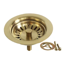 Cooke & Lewis Brass Effect Stainless Steel Replacement Basket Waste