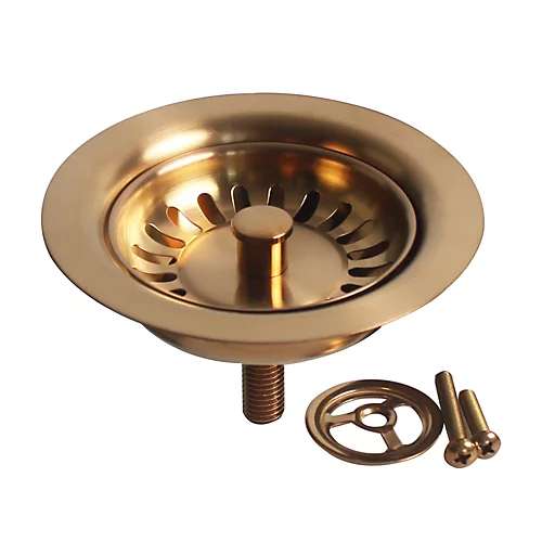 Cooke & Lewis Bronze Effect Stainless Steel Replacement Basket Waste 3 Cooke & Lewis Bronze Effect Stainless Steel Replacement Basket Waste