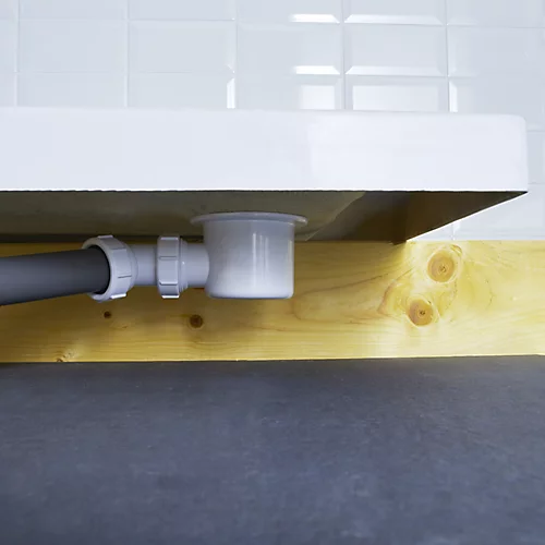 Flomasta Silver Shower Waste (W)121mm (Dia)225mm 5 Flomasta Silver Shower Waste (W)121mm (Dia)225mm - Image 3