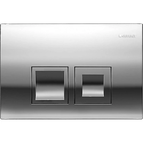 Geberit Delta35 Gloss Chrome Dual Flush Plate 3 Geberit Delta35 Gloss Chrome Dual Flush Plate