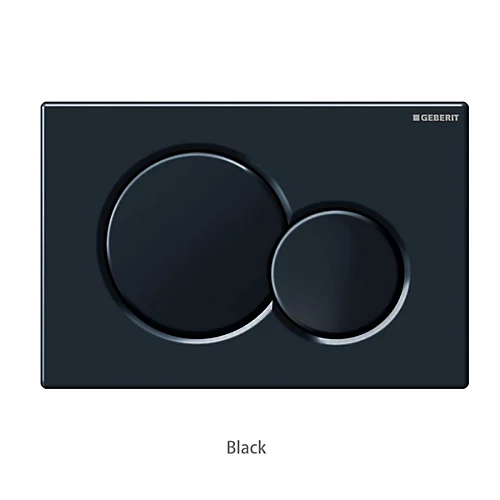 Geberit Sigma01 Dual Flush Plate Black 3 Geberit Sigma01 Dual Flush Plate Black
