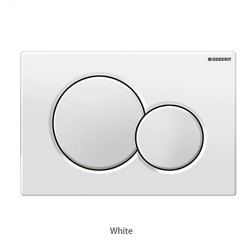 Geberit Sigma01 Dual Flush Plate White 3 Geberit Sigma01 Dual Flush Plate White