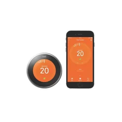 Google Nest 3rd Generation T3028GB Smart Thermostat, Silver Effect 7 Google Nest 3rd Generation T3028GB Smart Thermostat, Silver Effect -Klim Heating Shop google nest 3rd generation t3028gb smart thermostat silver effect0813917021170 21c bq