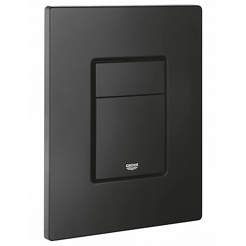 Grohe Even Matt Black Dual Flushing Plate (H)197mm (W)156mm 3 Grohe Even Matt Black Dual Flushing Plate (H)197mm (W)156mm