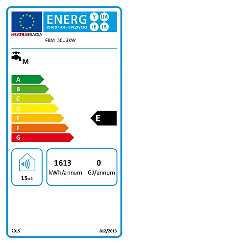 Heatrae Sadia FBM Eco 45 Cistern Type 45 Litre Water Heater 95040301 4 Heatrae Sadia FBM Eco 45 Cistern Type 45 Litre Water Heater 95040301 - Image 2