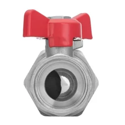 Invena 1/2 Inch Water Valve Female X Male Red Butterfly Handle 9 Invena 1/2 Inch Water Valve Female X Male Red Butterfly Handle -Klim Heating Shop invena 1 2 inch water valve female x male red butterfly handle5902626227814 04c MP