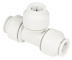 JG Speedfit White Push-fit Equal Pipe Tee (Dia)15mm X 15mm X 15mm, Pack Of 5