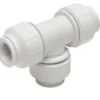 JG Speedfit White Push-fit Equal Pipe Tee (Dia)22mm X 22mm X 22mm, Pack Of 5 -Klim Heating Shop jg speedfit white push fit equal pipe tee dia 22mm x 22mm x 22mm pack of 50665628017481 01c bq
