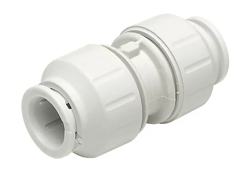 JG Speedfit White Push-fit Straight Connector (Dia)15mm, Pack Of 10 3 JG Speedfit White Push-fit Straight Connector (Dia)15mm, Pack Of 10