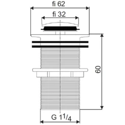 Kerra Unslotted Button Waste Basin Plug Sink Click Clack Retro Bathroom Antique Brass 5 Kerra Unslotted Button Waste Basin Plug Sink Click Clack Retro Bathroom Antique Brass -Klim Heating Shop kerra unslotted button waste basin plug sink click clack retro bathroom antique brass5907548105295 02c MP