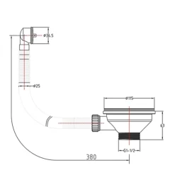 Kitchen Sink Basket Strainer Waste Round Overflow Brushed Brass 5 Kitchen Sink Basket Strainer Waste Round Overflow Brushed Brass -Klim Heating Shop kitchen sink basket strainer waste round overflow brushed brass5060966974079 02c MP