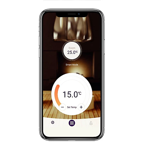 Klima Thermostats 825850 App Controlled Thermostat, White 4 Klima Thermostats 825850 App Controlled Thermostat, White - Image 2