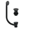 Matt Black Bath & Slotted Full Cover Basin Sink Waste Pack 1 Matt Black Bath & Slotted Full Cover Basin Sink Waste Pack -Klim Heating Shop matt black bath slotted full cover basin sink waste pack5060966972181 01c MP