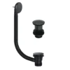 Matt Black Bath & Unslotted Full Cover Basin Sink Waste Pack 1 Matt Black Bath & Unslotted Full Cover Basin Sink Waste Pack -Klim Heating Shop matt black bath unslotted full cover basin sink waste pack5060966972419 01c MP