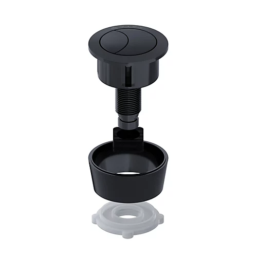 Matt Black Dual Flush Toilet Push Button For Cable Operated Cisterns 3 Matt Black Dual Flush Toilet Push Button For Cable Operated Cisterns