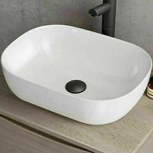 Matt Black Unslotted Sprung Basin Waste Sink Plug Click Clack Pop Up Clicker 4 Matt Black Unslotted Sprung Basin Waste Sink Plug Click Clack Pop Up Clicker - Image 2