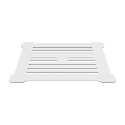 Pearlstone Slimline Shower Tray Grill Waste - White - Balterley 3 Pearlstone Slimline Shower Tray Grill Waste - White - Balterley