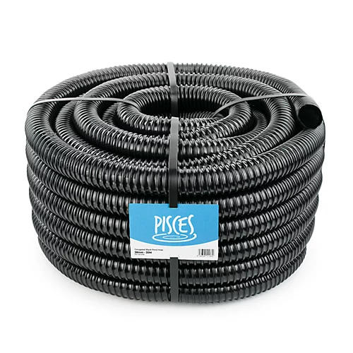 Pisces 1.5in (38mm) Corrugated Black Pond Flexi-hose (30m Roll) 3 Pisces 1.5in (38mm) Corrugated Black Pond Flexi-hose (30m Roll)