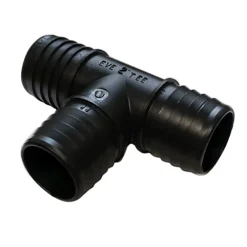 Pisces Barbed Hose 'T' Pond Tube Connector - 50mm X 50mm X 50mm (2")