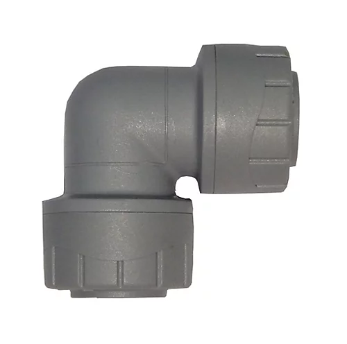 Polypipe PolyPlumb PB122 22mm 90 Degree Elbow - Grey 10 Pack 3 Polypipe PolyPlumb PB122 22mm 90 Degree Elbow - Grey 10 Pack
