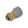 Polypipe PolyPlumb PB722 22mm X 3/4" Straight Tap Connector Brass Connecting Nut - 10 Pack -Klim Heating Shop polypipe polyplumb pb722 22mm x 3 4 straight tap connector brass connecting nut 10 pack5055995527457 01c MP