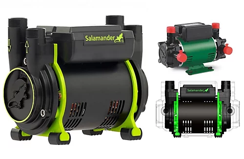 Salamander CT50+ XTRA 1.5 Bar Positive Twin Shower Pump +Iso Hoses CT50PLUS XTRA 5 Salamander CT50+ XTRA 1.5 Bar Positive Twin Shower Pump +Iso Hoses CT50PLUS XTRA - Image 3