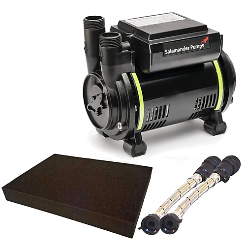 Salamander CT55 1.5 Bar Single Shower Pump 2 Year NEW CT55XTRA & Mat 3 Salamander CT55 1.5 Bar Single Shower Pump 2 Year NEW CT55XTRA & Mat