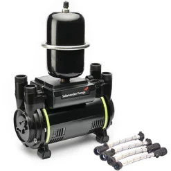 Salamander CT80BU 2.6 Bar Twin Impeller Universal Head Regenerative Shower Pump