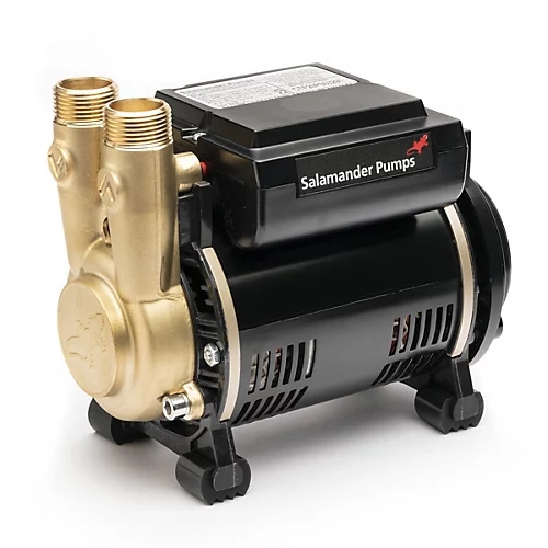 Salamander CTFORCE 20PS 2.0 Bar Brass Single Impeller Shower Pump + Hoses + Mat 5 Salamander CTFORCE 20PS 2.0 Bar Brass Single Impeller Shower Pump + Hoses + Mat - Image 3