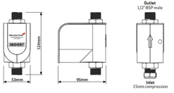 Salamander TAPBOOST Single Outlet Inline Gravity / Mains Fed Pressure Booster 9 Salamander TAPBOOST Single Outlet Inline Gravity / Mains Fed Pressure Booster -Klim Heating Shop salamander tapboost single outlet inline gravity mains fed pressure booster5055070819163 05c MP